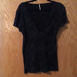 Free People low cut tee